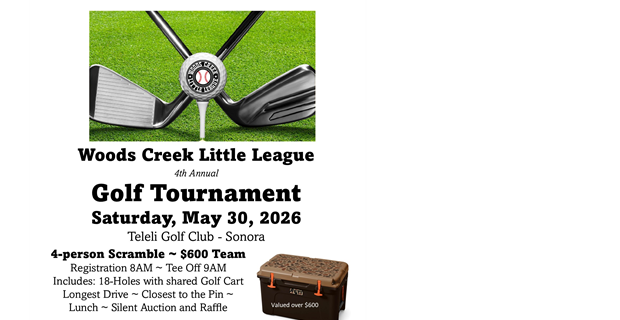 Golf Tournament May 30, 2026